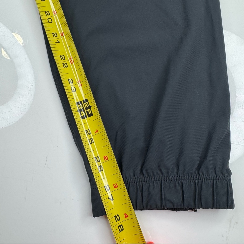 lululemon Surge Jogger Men Large Black Stretch Drawstring Zip Cuff Gym Training - Picture 13 of 16